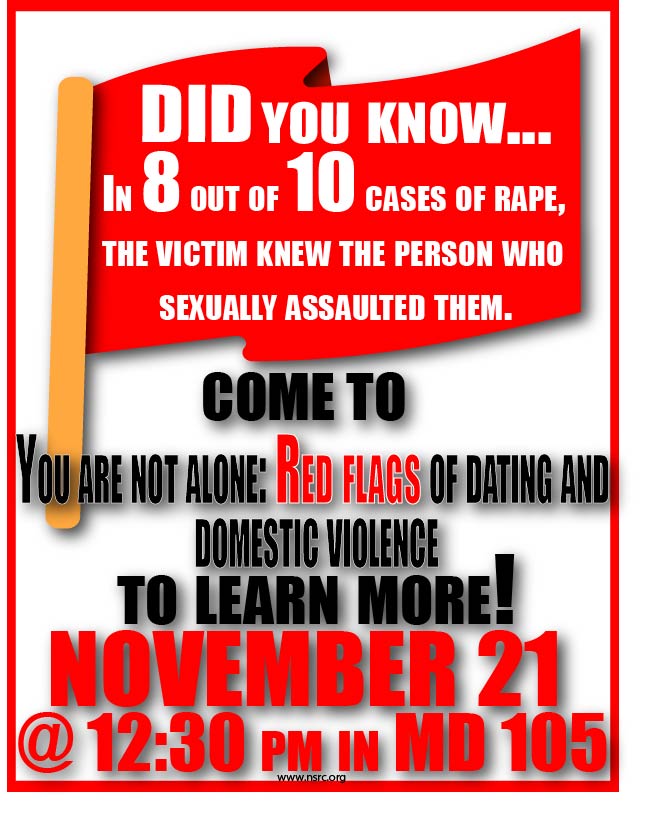 Red Flag Event Flyer
